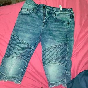 True Religion jean shorts